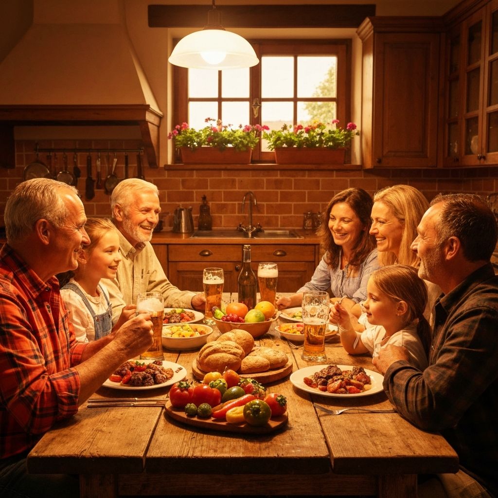 Gemeinsam essen - soziale Freude